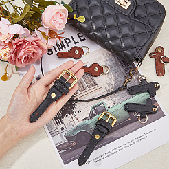 Imitation Leather & Alloy Undamaged Adjustable Bag Roller Buckles&nbsp;FIND-WH0126-162
