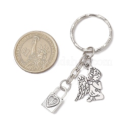 Valentine's Day Theme Alloy Keychains&nbsp;KEYC-JKC01052-04