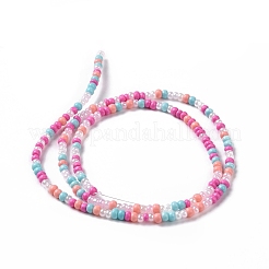 Glass Seed Bead Strands&nbsp;X-LAMP-B021-04G