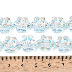 Electroplate Glass Beads Strands&nbsp;EGLA-P069-02A-AB03