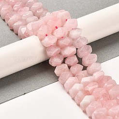 Natural Madagascar Rose Quartz Beads Strands&nbsp;G-N327-05-03