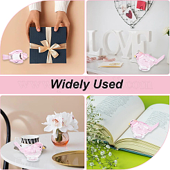 Glass Bird Display Decoration&nbsp;AJEW-WH20019-58A