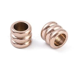 Ion Plating(IP) 304 Stainless Steel Beads&nbsp;STAS-WH0055-05RG