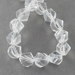 Glass Bead Strands&nbsp;GLAA-R042-8x8mm-15