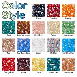 Electroplate Glass Beads&nbsp;EGLA-PH0003-04
