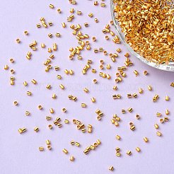 Brass Crimp Beads&nbsp;KK-YW0002-02G