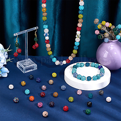 Pave Disco Ball Beads&nbsp;RB-PH0008-21
