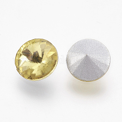 Glass Pointed Back Rhinestone&nbsp;RGLA-R003-8mm-M