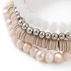 4Pcs Stretch Bracelets&nbsp;BJEW-JB05885