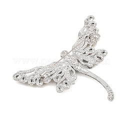 Alloy Rhinestone Lapel Pin Brooch for Clothes&nbsp;RB-CBA075A-01