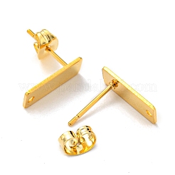 201 Stainless Steel Stud Earrings Finding&nbsp;STAS-B045-17G