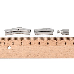Tarnish Resistant Column 316 Surgical Stainless Steel Bayonet Clasps&nbsp;X-STAS-A021-5mm