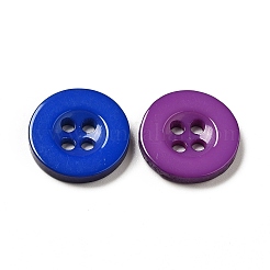 Resin Buttons&nbsp;RESI-D033-15mm-M