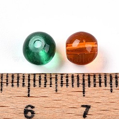 Baking Paint Transparent Glass Beads&nbsp;X1-DGLA-Q022-6mm-M
