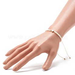 Adjustable Nylon Thread Braided Bead Bracelets&nbsp;BJEW-JB06450-02