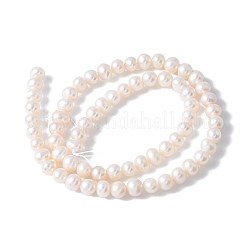 Natural Cultured Pearl Beads Strands&nbsp;PEAR-I007-07R-01A