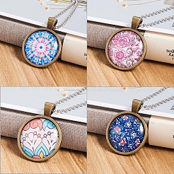 Printed Picture Glass Cabochons&nbsp;GGLA-PH0005-25mm-001