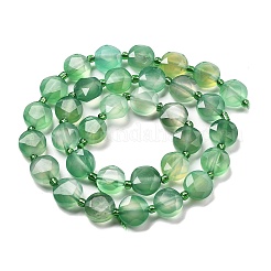 Dyed & Heated Natural Agate Beads Strands&nbsp;G-C116-A84-01