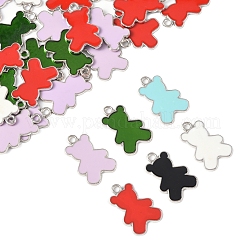36Pcs Alloy Enamel Pendants&nbsp;ENAM-FS0002-88P