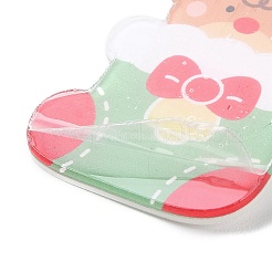 Christmas Theme Acrylic Badges&nbsp;JEWB-B010-05