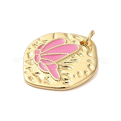 Rack Plating Brass Enamel Pendants&nbsp;KK-S372-04A-02