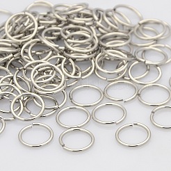 Tarnish Resistant 304 Stainless Steel Saw Cut Open Jump Rings&nbsp;STAS-N015-10-4x0.6mm