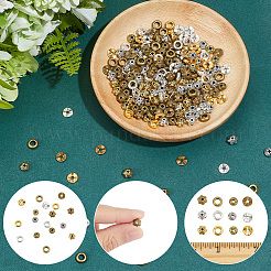 240Pcs 12 Styles Tibetan Style Alloy Spacer Beads&nbsp;TIBE-SC0002-59C