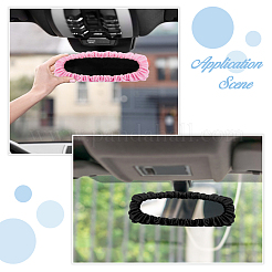 3Pcs 3 Colors Plush Car Rearview Mirror Cover&nbsp;AJEW-FH0006-99