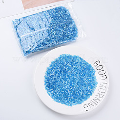 Transparent Colours Luster Glass Bugle Beads&nbsp;SEED-N005-001-A08