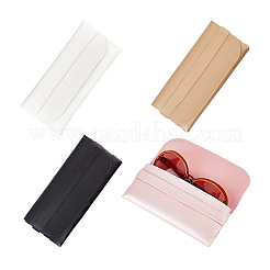 AHADEMAKER 4Pcs 4 Colors PU Imitation Leather Glasses Case&nbsp;AJEW-GA0005-19