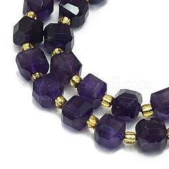 Natural Amethyst Jade Beads Strands&nbsp;LS-G-I376-D28-01