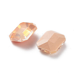Electroplate K9 Glass Rhinestone Cabochons&nbsp;RGLA-M016-A02-AM