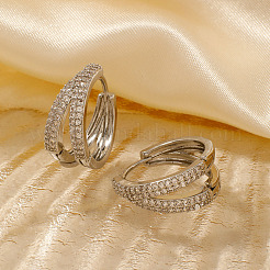Brass Hoop Earrings&nbsp;FI3307