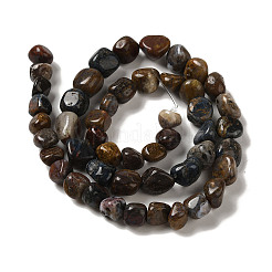 Natural Golden Silk Jade Beads Strands&nbsp;G-B078-D24-01