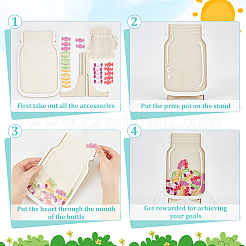 DIY Wood Reward Chart for Kids&nbsp;DIY-WH0491-16A