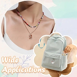 10Pcs 2 Styles Opaque Resin Pendants&nbsp;RESI-YW0005-11