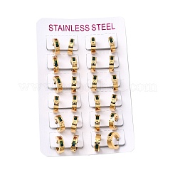 304 Stainless Steel Hoop Earrings&nbsp;EJEW-L302-02G-01