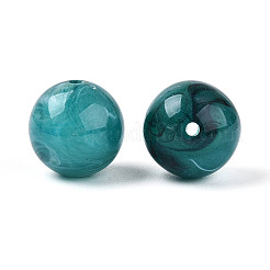 Round Acrylic Imitation Gemstone Beads&nbsp;OACR-R029-16mm-17A