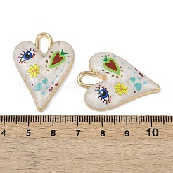 Alloy Enamel Pendants&nbsp;FIND-H048-01G