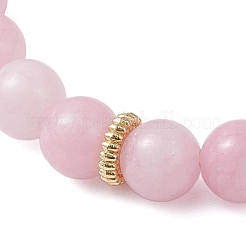 Natural Quartz Round Beads Stretch Bracelets&nbsp;BJEW-JB12257-02