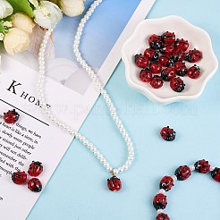 2 Strands Handmade Lampwork Beads&nbsp;LAMP-SZ0001-22