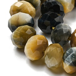 Natural Tiger Eye Beads Strands&nbsp;G-K351-B02-03