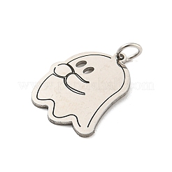 Non-Tarnish Halloween Laser Cut 304 Stainless Steel Pendant&nbsp;LS-STAS-H184-14BP
