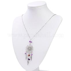 Alloy Pendant Necklaces&nbsp;NJEW-JN01820