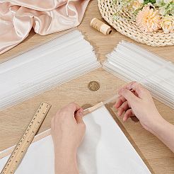120Pcs 2 Styles PP Plastic Boning for Bridal Dress Bustle&nbsp;FIND-BC0019-33