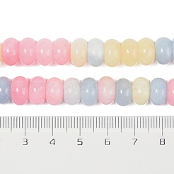Dyed Natural White Jade Beads Strands&nbsp;G-G107-A14-01