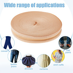 Nylon Trousers Edge Modified Strips&nbsp;OCOR-WH0097-72C