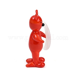 Animal Series Handmade Lampwork Miniature Ornaments&nbsp;LAMP-Q005-10A