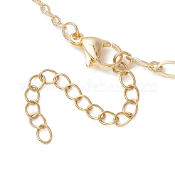 Brass Mixed Chain Slider Necklace Making&nbsp;AJEW-JB01563-01