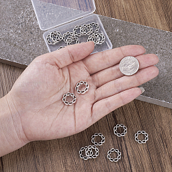Tibetan Style Alloy Bead Frames&nbsp;TIBEB-TA0001-05